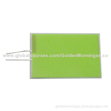 EL backlight displays, available in yellow